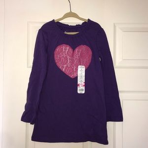 Girls long sleeve tunic